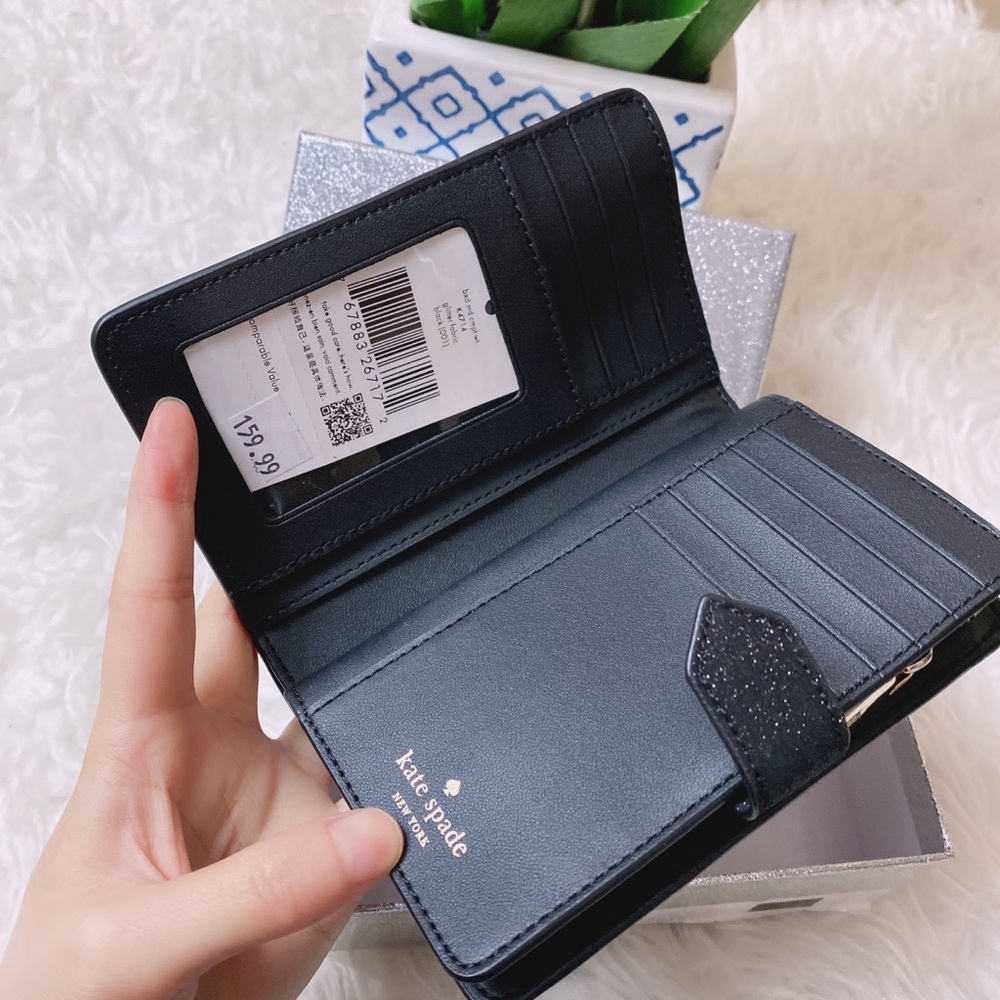 Kate Spade shimmy boxed medium compartment wallet - Picture 4 of 9